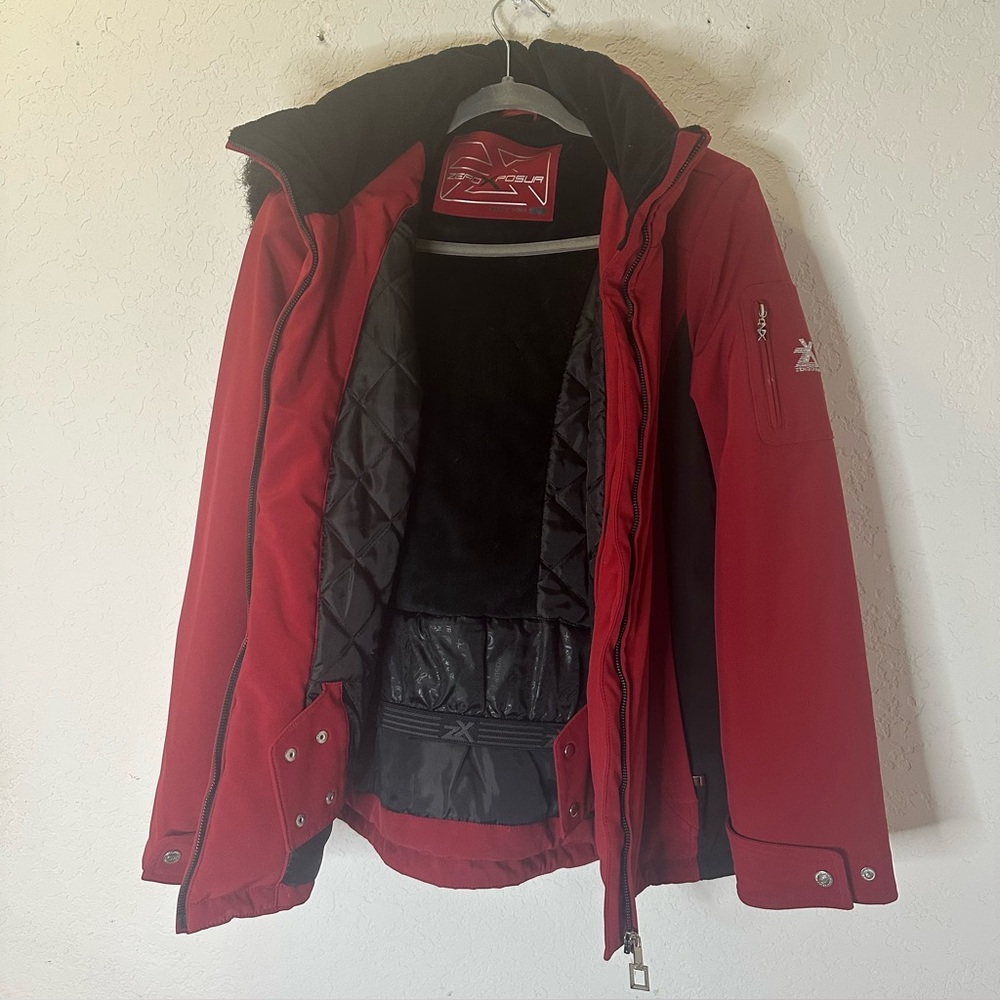 ZeroXposur Red and Black Jacket